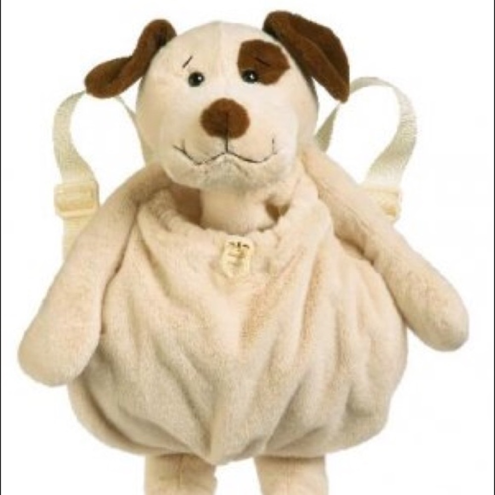 Ganz Hug-a-Pack Tan Dog Backpack